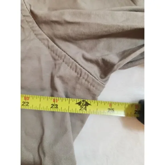 5.11 Shirt Mens XL Shirt Olive Green Long Sleeve Gorpcore Snap Leo Security - Picture 5 of 10